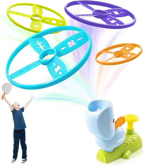 Flying Disc Launcher Toy for Kids ToHitTheRoad