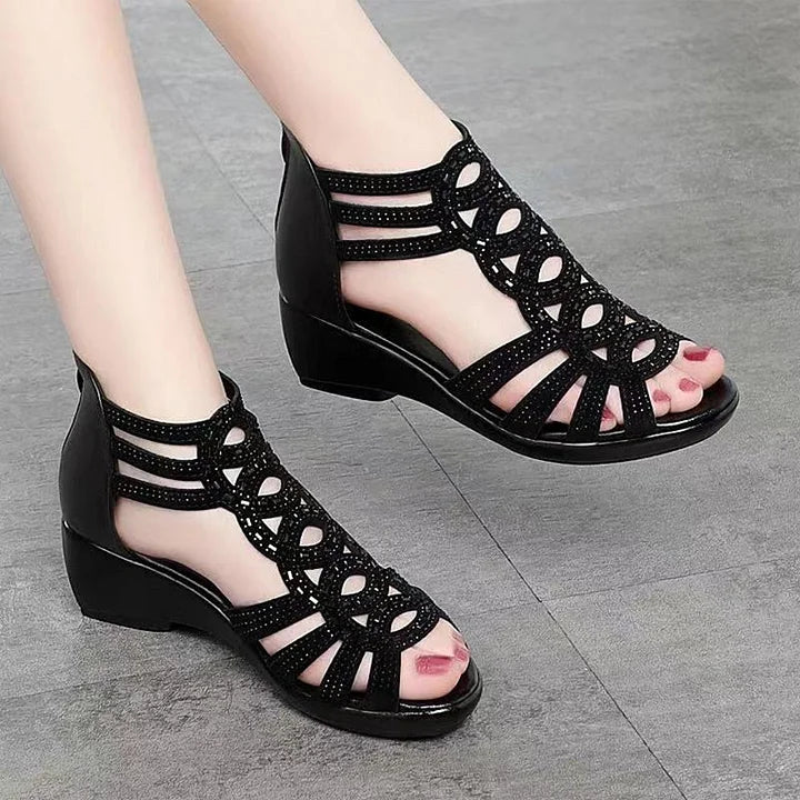 Ladies Soft Sandals Roman Shoes – ToHitTheRoad