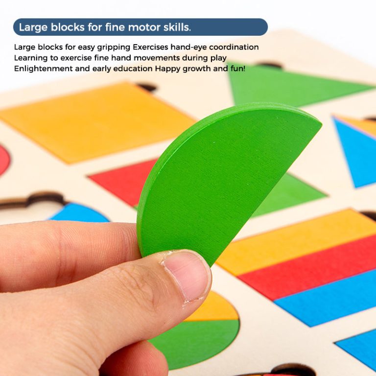 thumbnail image 2 of Montessori Wooden Mushroom Picking Toy - Educational Shape Sorting Game For Toddlers 2 of 10