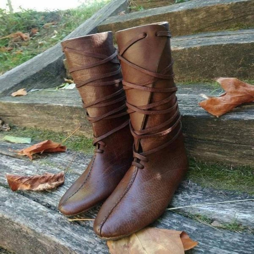 Medieval Noble PU Leather Boots – ToHitTheRoad