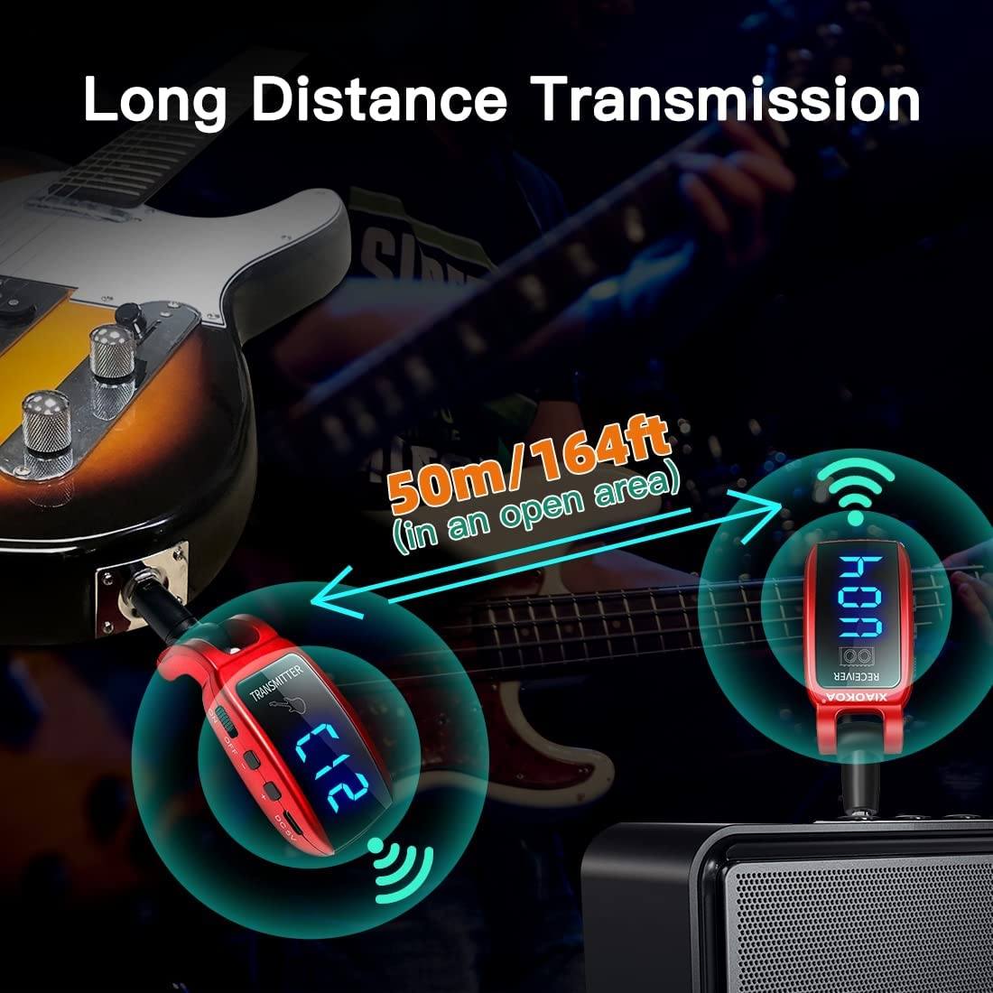 Wireless Guitar System Transmitter and Receiver ToHitTheRoad