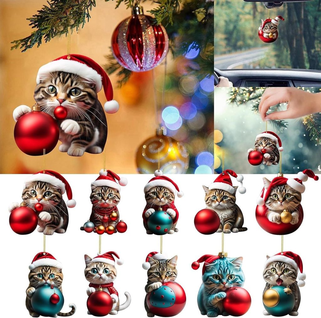 10PCS CHRISTMAS TREE ORNAMENTS ToHitTheRoad
