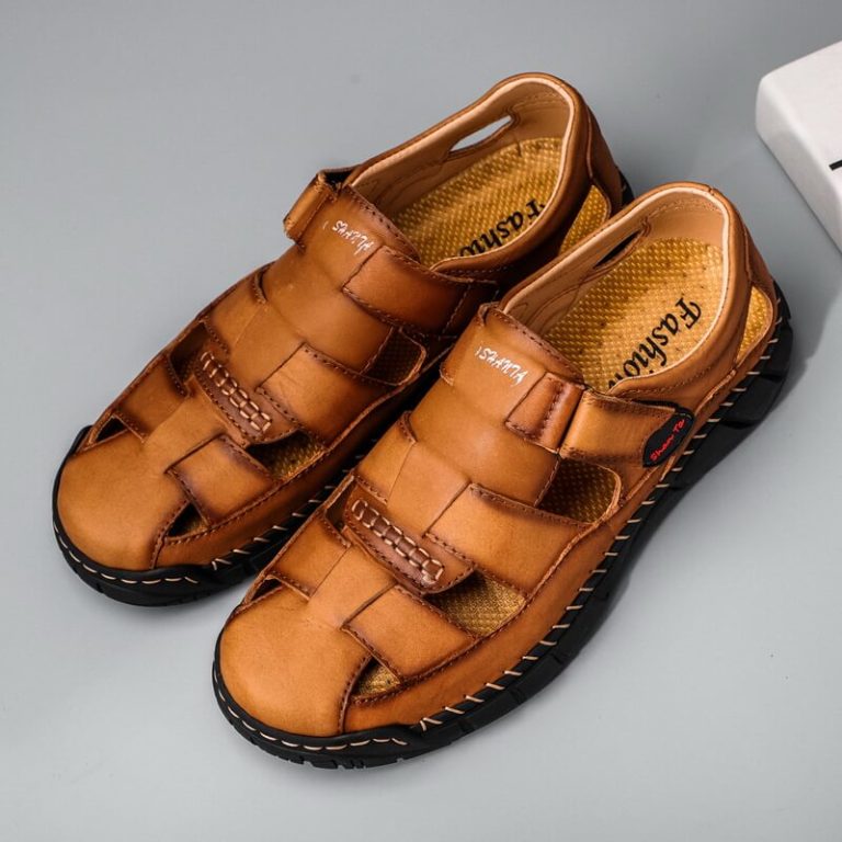 Men’s Leather Beach Fisherman Sandals – ToHitTheRoad